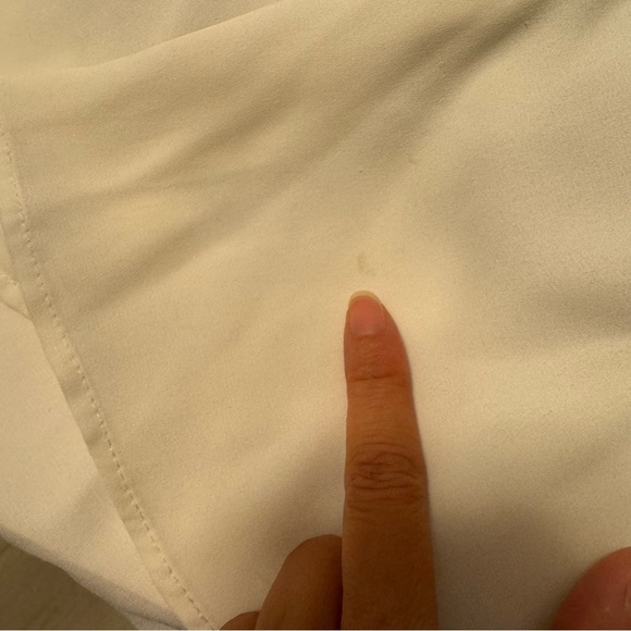 Aqua stud collar button up sleeveless top - Picture 3 of 3